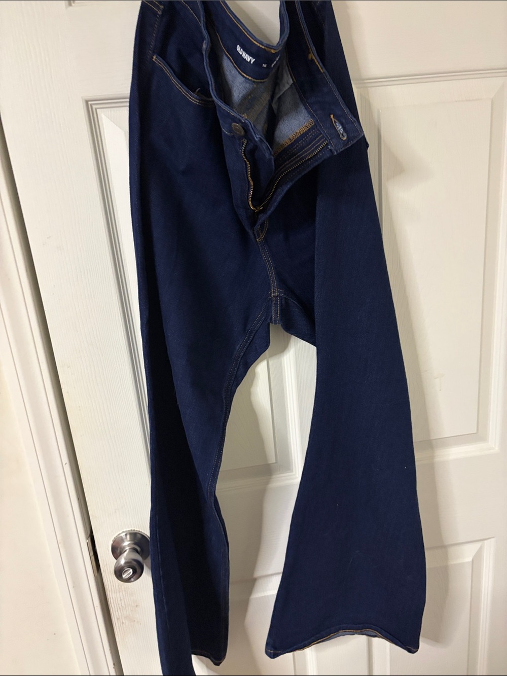 Old Navy Dark Blue Wide Leg Jeans